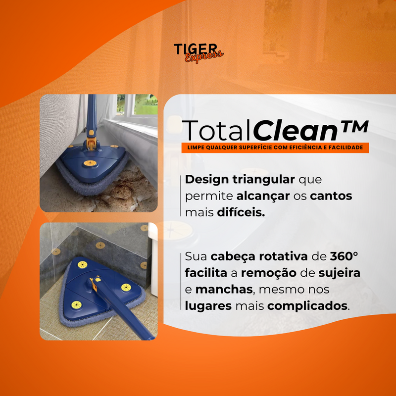 MOP 360° PARA LIMPEZA PROFUNDA - TotalClean™